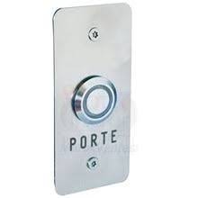 Bouton Poussoir de Porte Lumineux en Inox