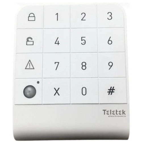 Teletek PAX KBD – Clavier Sans Fil de Commande pour Alarme